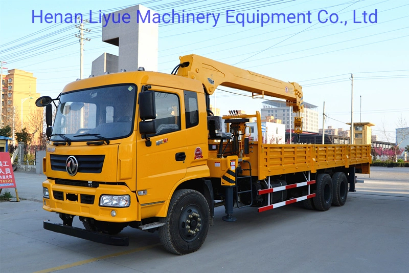 12 Ton Construction Telescopic Boom Truck Mounted Crane Truck Cranes